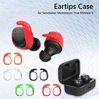 5 Pairs Sport Ear Hooks Earbuds For Sennheiser Momentum True Wireless 3 Bluetooth Earphone Ear Tips Anti Slip Silicone Ear Grips Headphones Accessorie