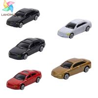 Lahomia 5ชิ้นโมเดลรถยนต์ขนาดขนาดเล็ก1:87รถไฟภูมิทัศน์อาคาร Diorama ตกแต่ง