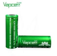 Vapcell ICR18500 2000 mAh 3.7V 5A 2 ก้อน พร้อมกระเป๋า ของแท้ เช็คโค๊ดได้