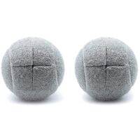 4 PCS Precut Walker Tennis Ball for Furniture Legs and Floor Protection, Heavy Duty Long Lasting Felt Pad Covering,Grey