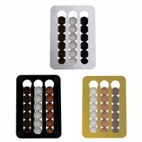 Dolce Gusto Capsule Storage Rack Wall Storage Aluminum cket Can Accommodate 18 Coffee Capsule Storage Box Storage Rack