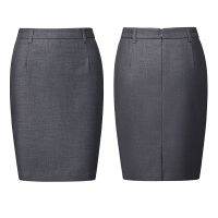 Ladies Professional Suit Skirt Slim Pack Hip Business Elastic Waist Workwear Short Skirt Plus Size S-6XL