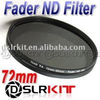 ร้านใหม่ Tianya ตัวกรอง72Mm Fader,ตัวกรองความหนาแน่นเป็นกลาง72 Nd Nd2 Nd8 Nd400