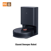 Xiaomi YouPin MIJIA เครื่องดูดฝุ่นหุ่นยนต์ Mop สิ่งสกปรก Disposal สำหรับทำความสะอาดบ้านกวาดล้าง Mopping Cyclone ดูด Smart Dust Collection Dock