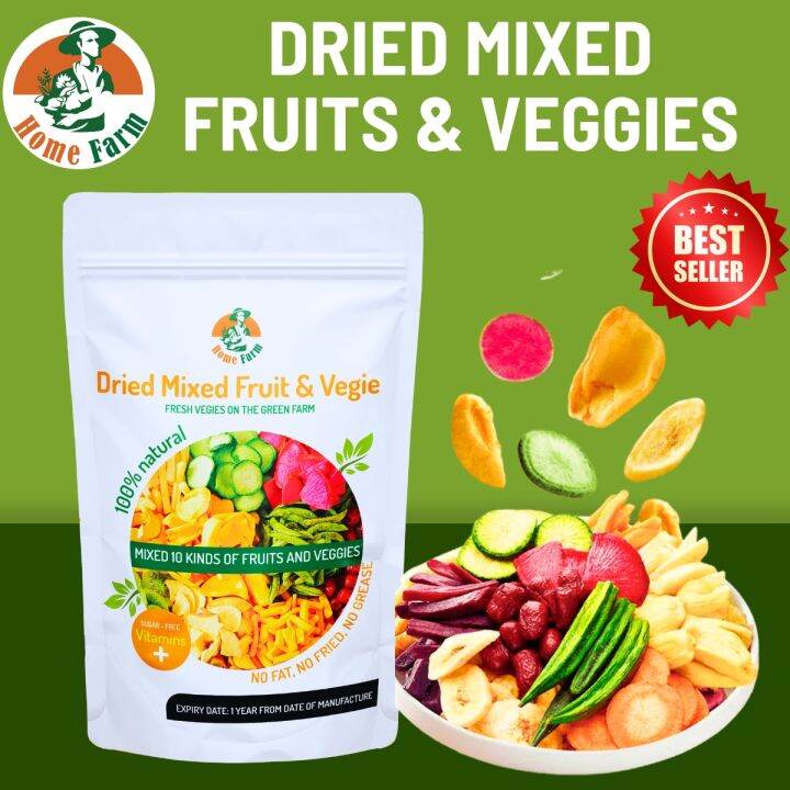 Original HOMEFARM Dried fruits mixed 10 kinds of fruits and vegetables