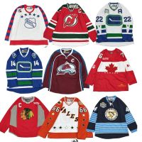 High quality olive clothing American long-sleeved ice hockey jerseys for mens hip-hop hip-hop hip-hop jerseys for men and women