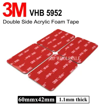 33m/100ft 3M VHB Dark Gray Acrylic Adhesive Double Sided Tape