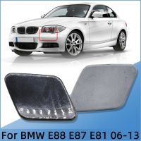 For BMW 1 Series E81 E82 E87 E88 LCI M SPORT 2005-2013 Front Headlight Headlamp Washer Nozzle Cover Cap 61677837431 61677837432