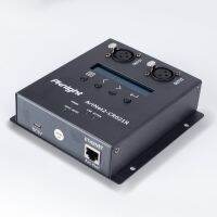 Lafitalo Pknight Artnet DMX 512อินเตอร์เฟสตัวควบคุมแสงอีเทอร์เน็ต,2จักรวาล/Truss Mountable/Poe