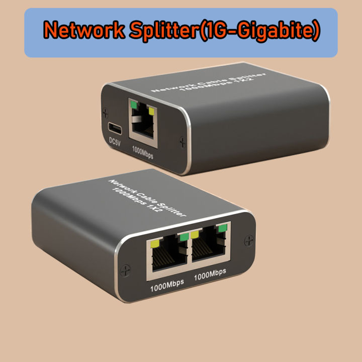 network-splitter-2-port-rj45-ethernet-splitter-cable-1-in-2-supporting-2-network-access-simutaneously-gigabite-network-1-in-2-out-splitte-สำหรับพีซี-แล็ปท็อป-macs-network