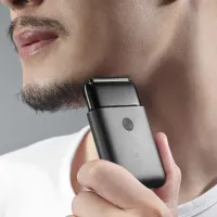 ใหม่ Xiaomi MIJIA มีดโกนหนวดไฟฟ้าแบบพกพา MSW201 ชายสมาร์ทมินิมีดโกนหนวด IPX7 กันน้ำเปียกตัด Beard ชายสะดวกสบายสะอาดมีดโกนหนวด