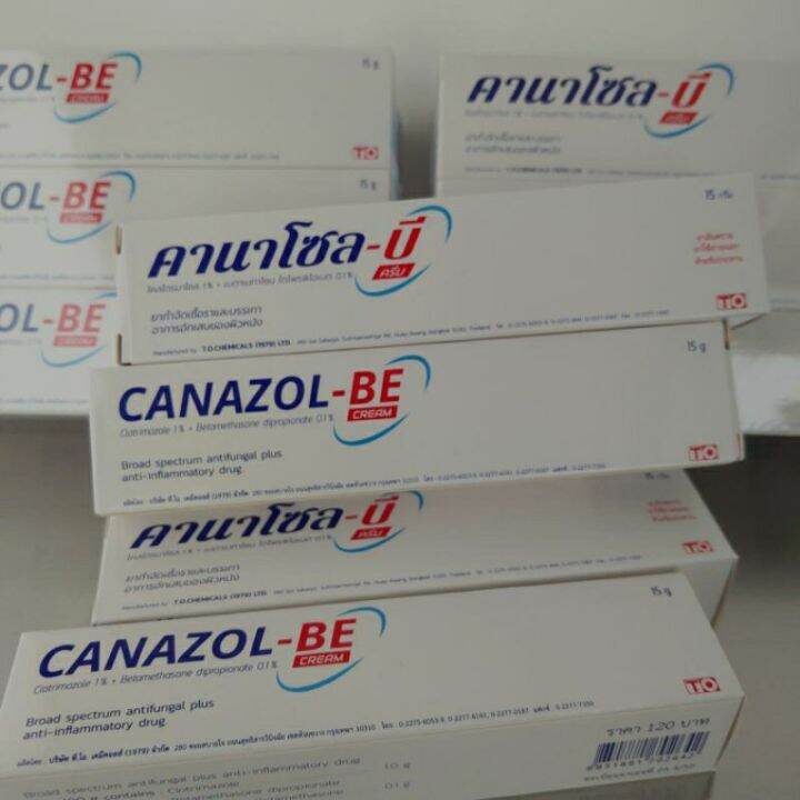 Original Thailand CanazolBe Cream Antifungal Plus Antiimflammatory
