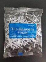 กากบาท เว้นร่อง กระเบื้อง tile spacer ตัวจัดร่องกระเบื้อง 1.0 มม. (ถุง100ตัว) MAMAKI