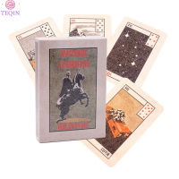 TEQIN Lenormand Tarot Cards Retro Style Fun Coated Paper English Tarots Board Game For Family Gathering Party