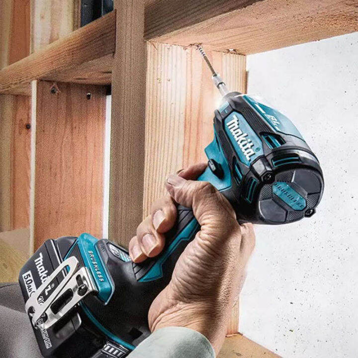 แท้-100-ไดร์เวอร์กระแทกแบบชาร์จไฟได้-makita-dtd172-18v-ไขควงเครื่องชาร์จแบตเตอรี่ลิเธียมไขควงเครื่องมือไฟฟ้า