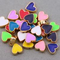 【YF】☫❀  10Pcs/lot 10mm Inside Hole Alloy colored Loose Spacer Beads Jewelry Making Findings