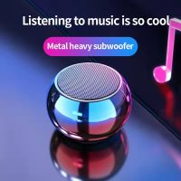 Portable Bluetooth Speakers Subwoofer Bluetooth Speaker Metal Portable Speakers - Speakers - Aliexpress