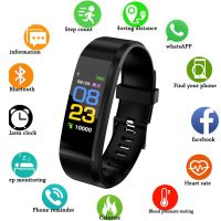 ❏ Smart Bracelet ID115Plus Sport Bluetooth Wristband 115 plus Heart Rate Monitor Watch Activity Fitness Tracker Smart Band 115plus