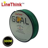 [HUYE Outdoor Store] แบรนด์300M Line Think GOAL Japan Multifilament 100สายตกปลาถัก PE 6LB-100LB จัดส่งฟรี