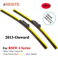 HESITE Colorful Windshield Wiper Blades For BMW 4 Series Grand Coupe F32 F36 F82 G22 G26 420i 428i 430i 435i 440i 2013 2014 2020 Cables