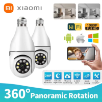 หลอดไฟ V380 Pro กล้องวงจรปิด 360 wifi CCTV Camera กันน้ํา เสียงสองทาง Infrared night vision การตรวจจับการเคลื่อนไหว กล้องวงจรปิดระยะไกล Xiaomi กล้องวงจรปิด IP CCTV Camera YOOSEE FNKVISION