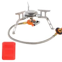 Camping Mini Gas Stove Outdoor Foldable Tourist Burner Portable Picnic Cooking Split Stoves Cooker Gas Furnace Camping 캠핑용품