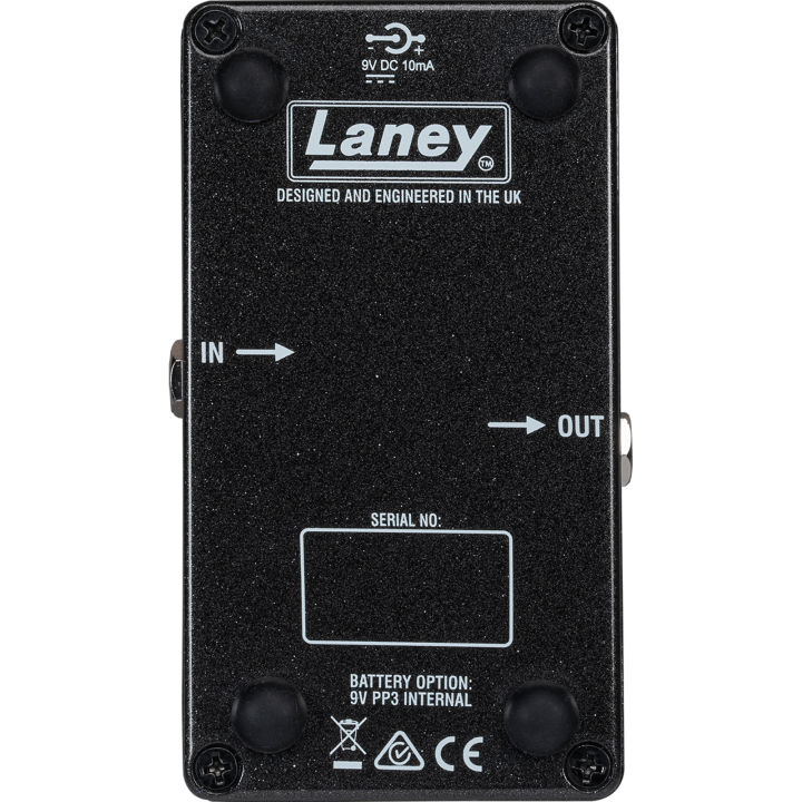 laney-bcc-monolith-distortion-เอฟเฟคกีตาร์-เสียง-distortion-ไฟ-led-สามสี