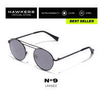 HAWKERS Black Nº9 Sunglasses For Men And Women. UV400 Protection. Official Product Designed In SpaIn HN920BBM0