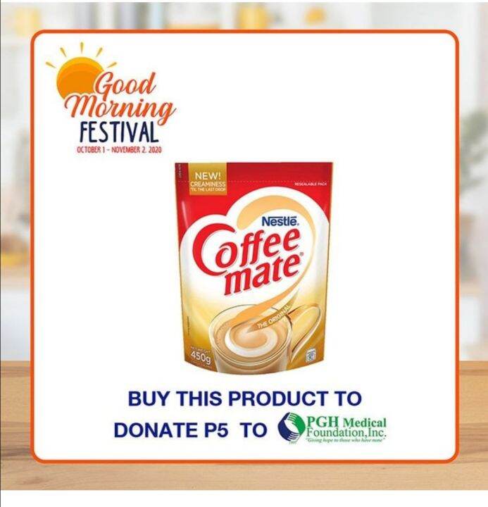 Coffeemate 450 grams is a “Nondairy creamer” which is cholesterol