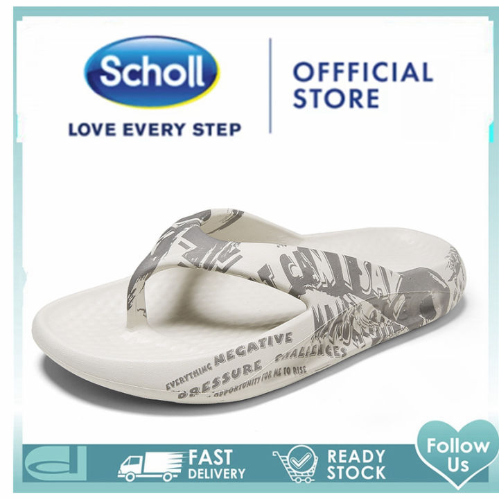 scholl-สกอลล์-scholl-รองเท้าแตะสำหรับนวดรองเท้าแตะสไตล์ใหม่และรองเท้าแตะสำหรับผู้ชายรองเท้าแตะเพื่อสุขภาพบ้านพื้นแบนด้านนอกสวมใส่ได้ทุกแบ-รองเท้าสกอลล์-nbsp-รองเท้าสกอ-สกอล์-scholl-รองเท้าสกอลล์-schol