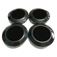 4pc 76MM/72MM  Black Silver  Car Modified Wheel Center Cover Rim Hub Cap Center Cap