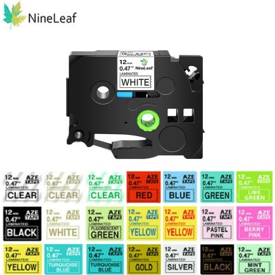 ✣❈❧ NineLeaf 6/9/12/18/24mm 231 Label Tape Compatible for Brother P-Touch Label Printer for TZ 131 231 431 531 631 731 Ribbons