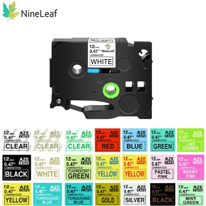 nineleaf-6-9-12-18-24mm-231-label-tape-compatible-for-brother-p-touch-label-printer-for-tz-131-231-431-531-631-731-ribbons