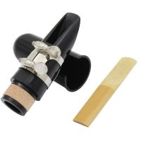 【hot】❂♧  Mouthpiece Kit Includes Ligature Clarinet Reed 2.5 Black Clarinet Plastic Cap Musical Instrument Accessories