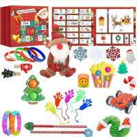 Christmas Countdown Calendars 24 Days Count Down To Christmas Creative Calendar Box with Toys for Kids Girls Adults Holiday Christmas Party Favors Gifts kind