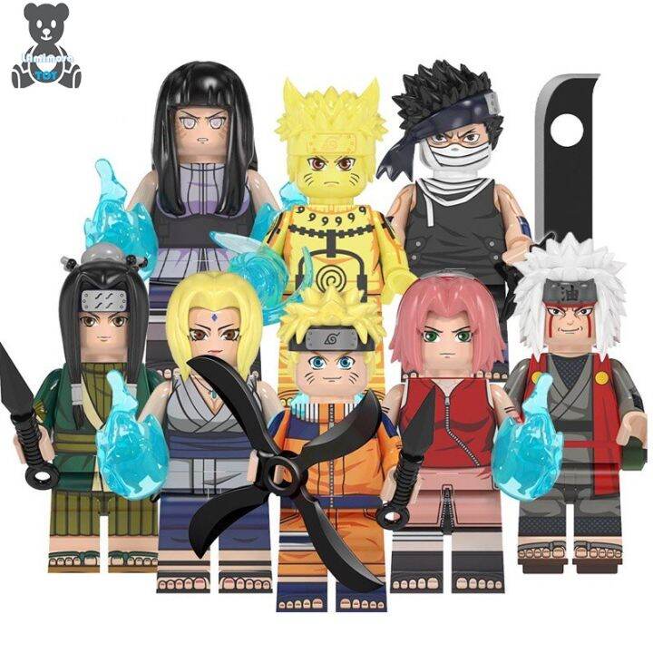 【HOT】In Stock Naruto Minifigures Lego Building Blocks Toys For Children ...