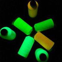 Glow In The Dark DIY Embroidery Sewing Thread New Kind Textile Material 1000 Yards Spool Luminous Machine