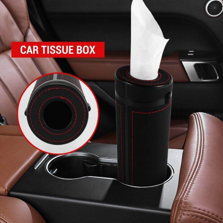 tissue-box-general-auto-round-paper-tube-safety-broken-window-tissue-cup-interior-decoration-car-home-paper-tube