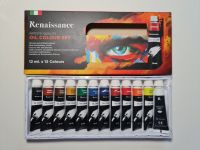 Renaissance Oil Colour Set 12x12ml   เรเนซองค์ ชุดสีน้ำมัน  1 ชุด