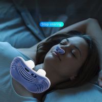 【hot】✢™■ Electric Anti Snoring Device Aid Stopper Breathing for