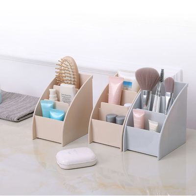 Stackable Pen Holder Inlined Pencil Cup Painting Brush Holder Multiple Compartments Large Capacity Office Desk Organizer