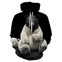 New Design Men Hoodie Animal 3D Funny Pig Sheep Printed Hoodie Man Fashion Stranger Things Casual Hoodie Oversized Sweatshirt