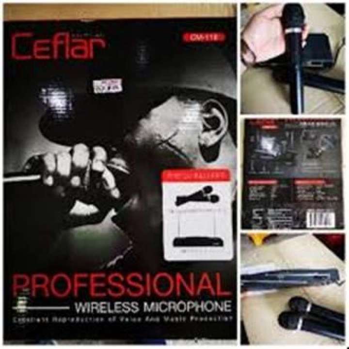 ceflar-ไมโครโฟนไร้สาย-ไมค์ลอยคู่-wireless-microphone-cm-118ไมโครโฟนไร้สาย-ไมค์ลอยคู่-wireless-microphone-cm-118