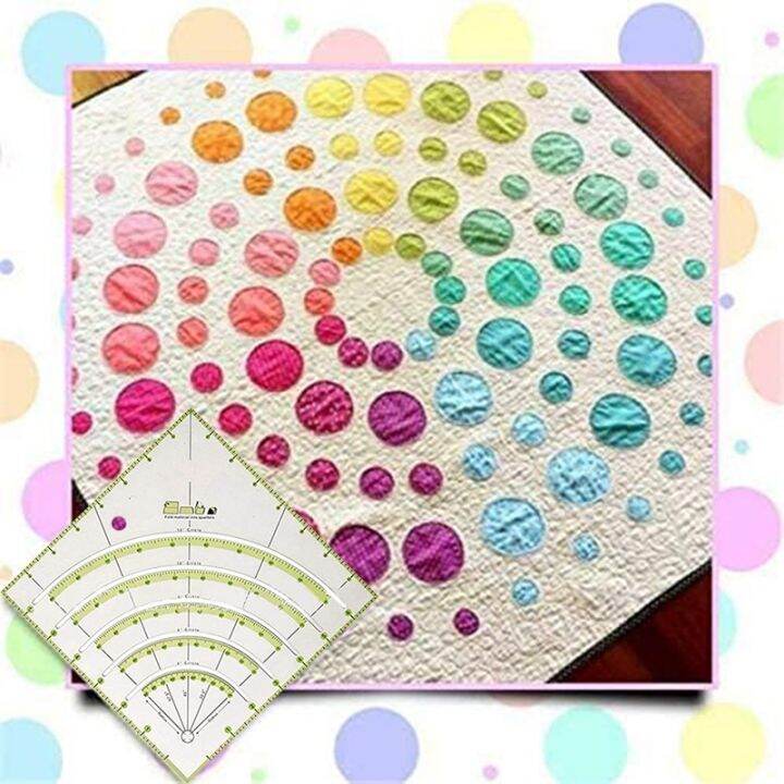 8-inch-arcs-fan-quilt-circle-cutter-ruler-patchwork-ruler-sewing-craft-tools