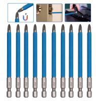 90mm 150 mm Cross non-slip drill bits batch Head PH2 screwdriver set S2 strong magnetic wind batch head screwdriver head bits Drills  Drivers