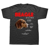 Funny Rules for The Owner of A Beagle Dog T Shirts Graphic Cotton Streetwear Short Sleeve Birthday Gifts T shirt Mens Clothing XS-6XL