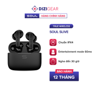 Tai Nghe TWS SOUL S-Live 30, BT 5.3, Kháng IPX4, Độ Trễ Thấp 60ms