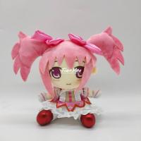 Puella Magi Madoka Magica Nesoberi ของเล่นของขวัญคริสต์มาสวันเกิด Madoka Kaname ตุ๊กตาผ้ากำมะหยี่เด็กขนาด21ซม. 2023