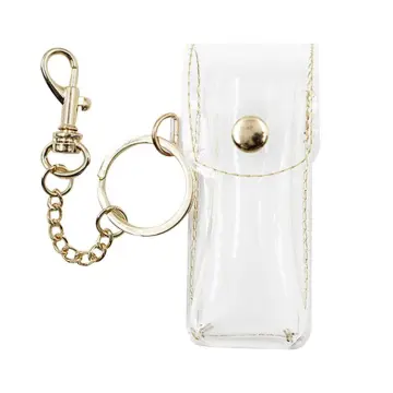 Mini Geometric Print Key Bag, Vintage Lipstick Storage Bag, Retro Scarf  Decor Key Chain & Lip Gloss Holder