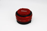 Nikon 1 Nikkor 10mm f/2.8 Prime Wide Angle Red Lens, 77 g (2.8 oz), RF Aspherical Nikon’s Stepping Motor (super-quiet AF) 27mm in 35mm format, 10mm f2.8 10mm F2.8 Wide-Angle